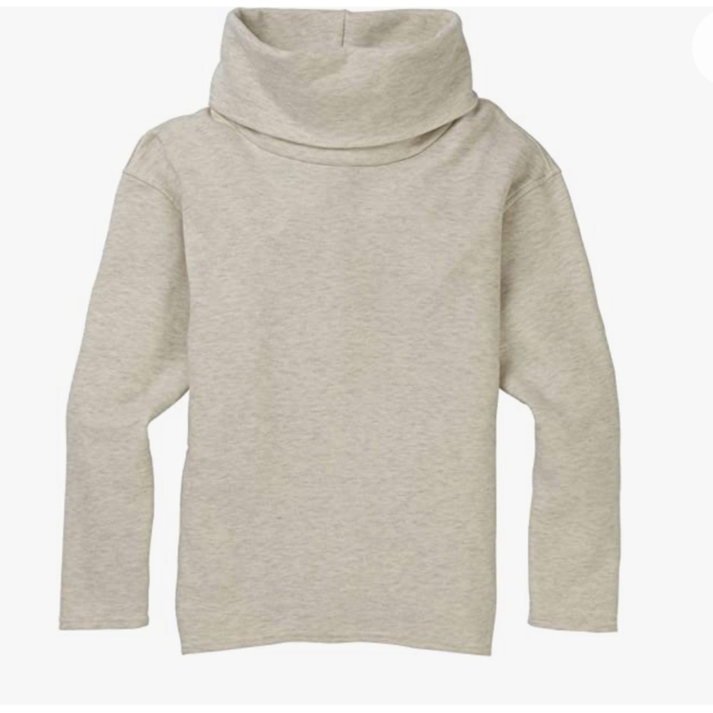 NWOT Burton Women's Ellmore Pullover in Vanilla Heather